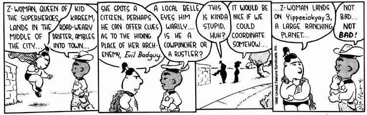 Queen of the Universe 1990: May 22, 1990, comic 15 of 230