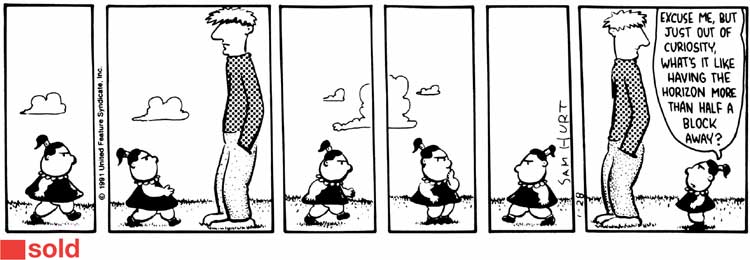 Queen of the Universe 1991: January 28, 1991, comic 28 of 365