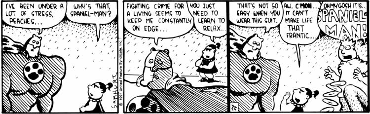 Queen of the Universe 1991: June 25, 1991, comic 175 of 365