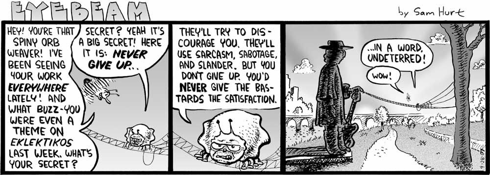 Current Eyebeams: September 28, 2007, comic 39 of 291