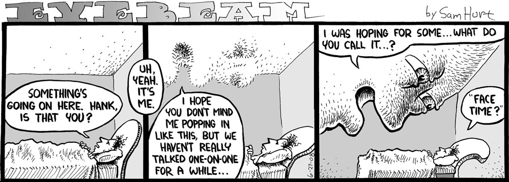 Current Eyebeams: June 27, 2008, comic 77 of 291