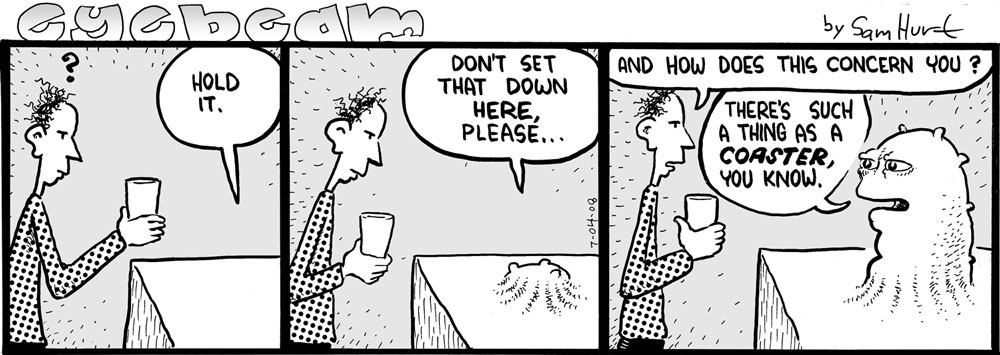 Current Eyebeams: July 4, 2008, comic 78 of 291