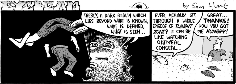 Current Eyebeams: September 5, 2008, comic 87 of 291