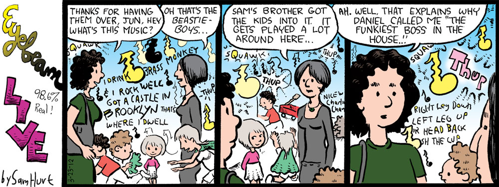Current Eyebeams: March 23, 2012, comic 271 of 291