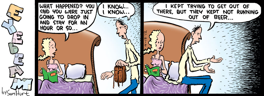 Current Eyebeams: April 13, 2012, comic 274 of 291