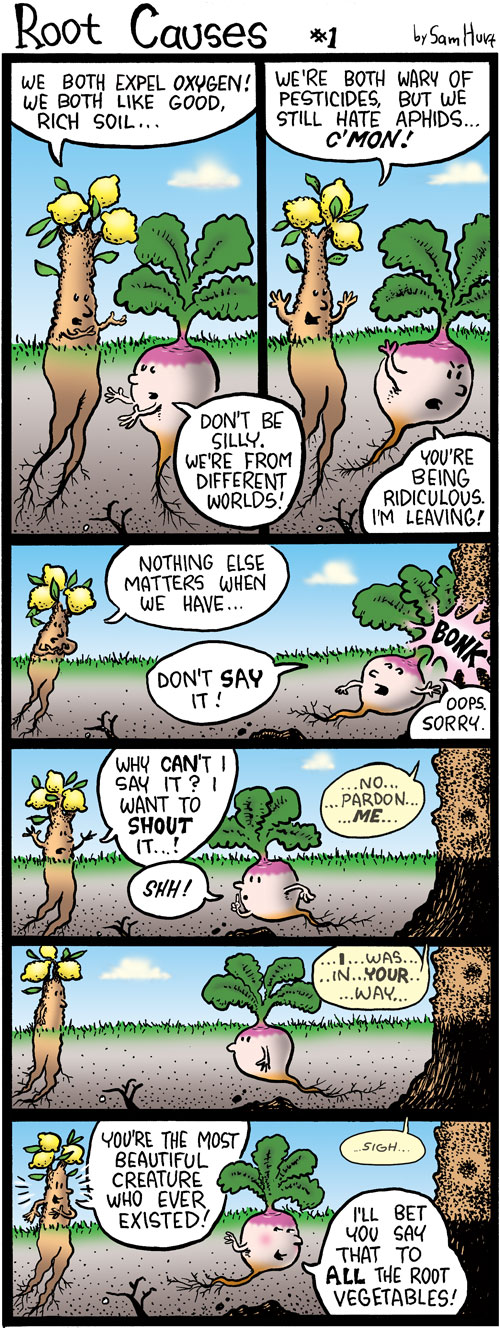 Root Causes: comic 4, comic 4 of 9