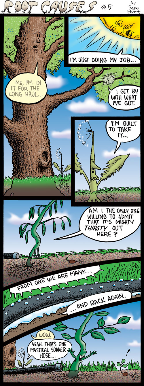 Root Causes: comic 8, comic 8 of 9