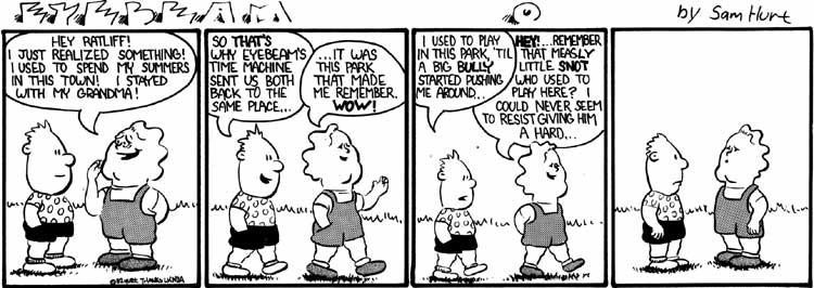Earliest Eyebeams: comic 289, comic 289 of 306
